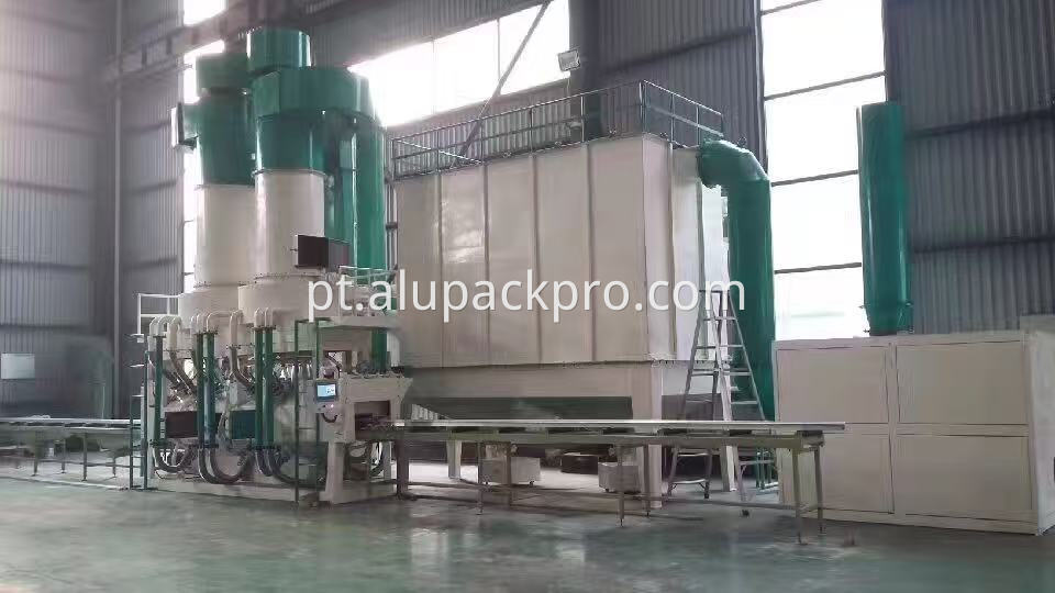 aluminum sandblasting machine